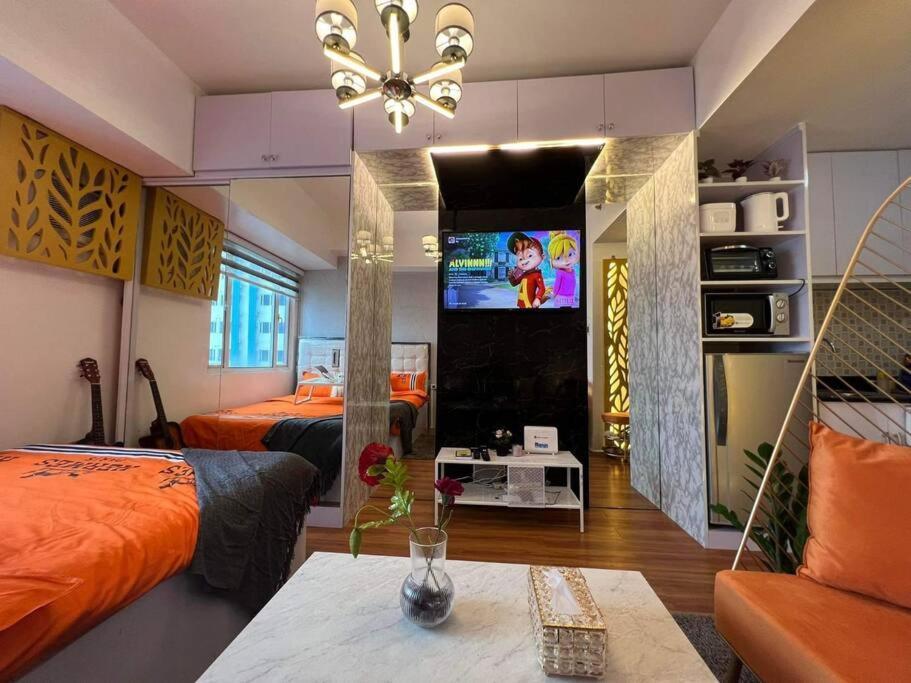 קואזון סיטי Cozy Studio Unit At Sun Residences מראה חיצוני תמונה